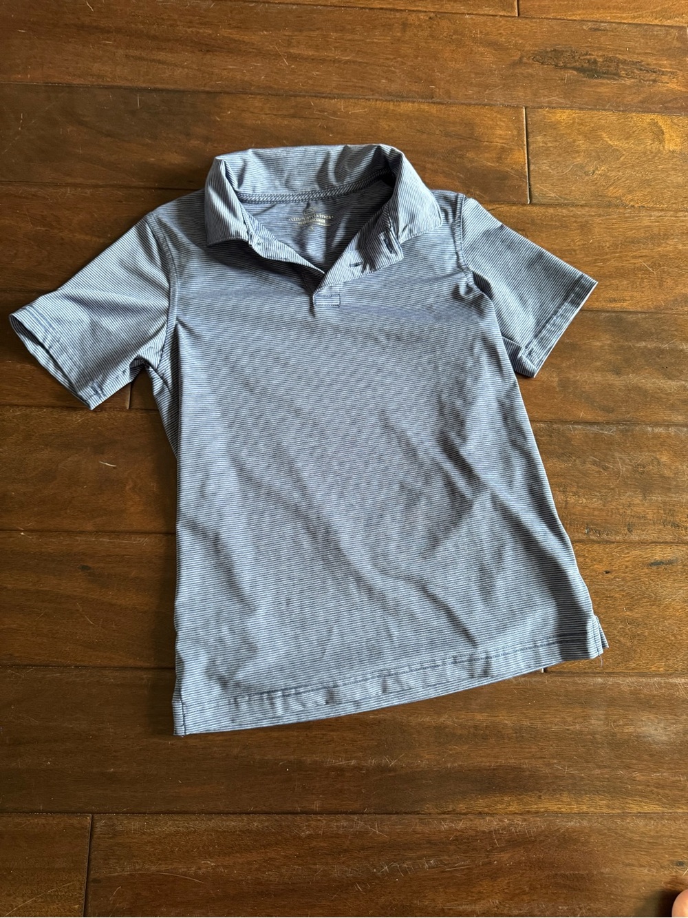 Vineyard Vines Boys' Heathered Blue Polo